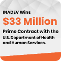 INADEV Wins $33 Million Prime Contract with the U.S. Department of Health and Human Services
